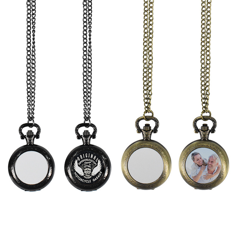 Jewelry Watches For Women - Maßgefertigte Vintage Metall-Taschenuhr Anhänger-Halskette Klassische Uhren-Halskette