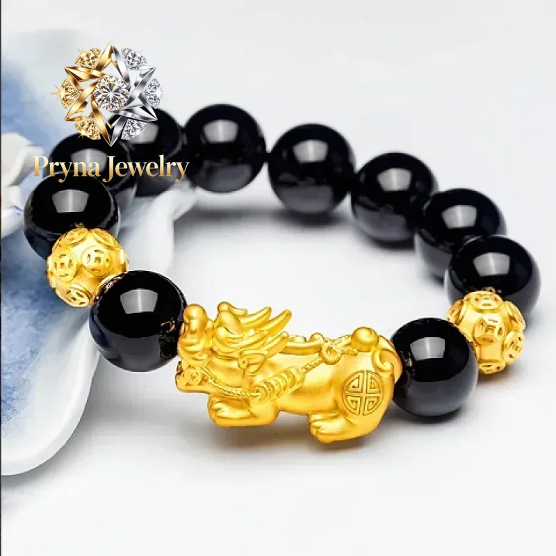 Jewelry Watches Brands - Pryna Schmuck Hochwertiges Herrenarmband aus Gold