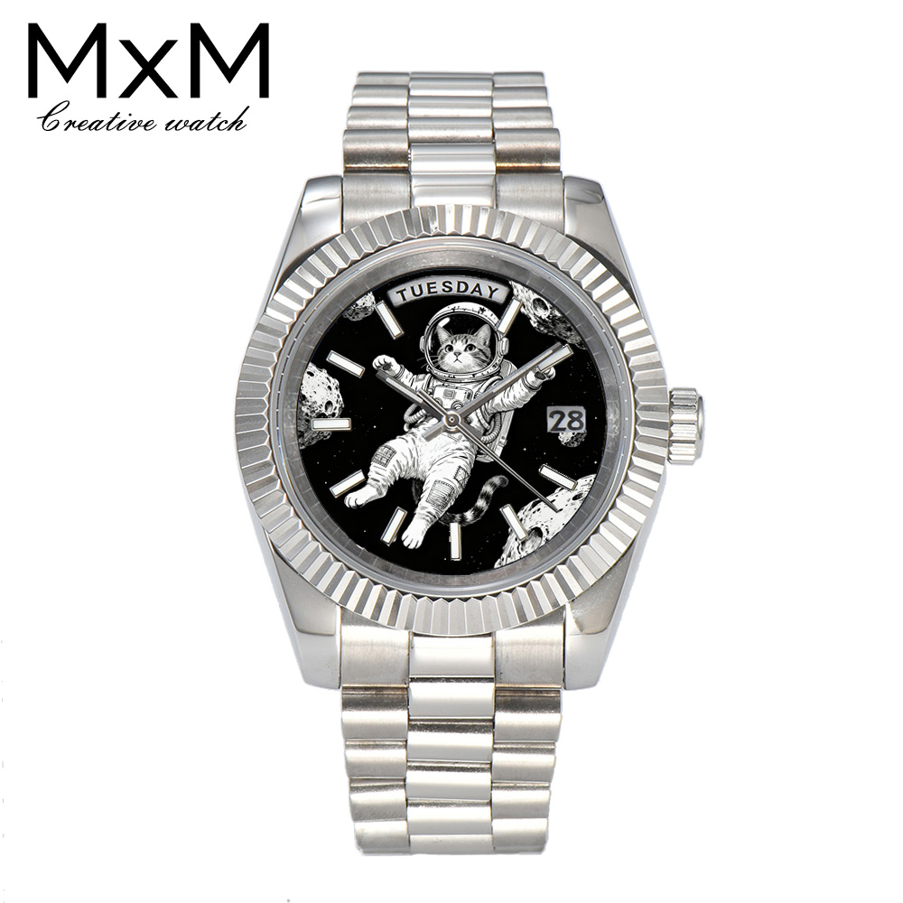 Jewelry And Watches - Kreative Herrenuhr 40 mm/36 mm Miyota