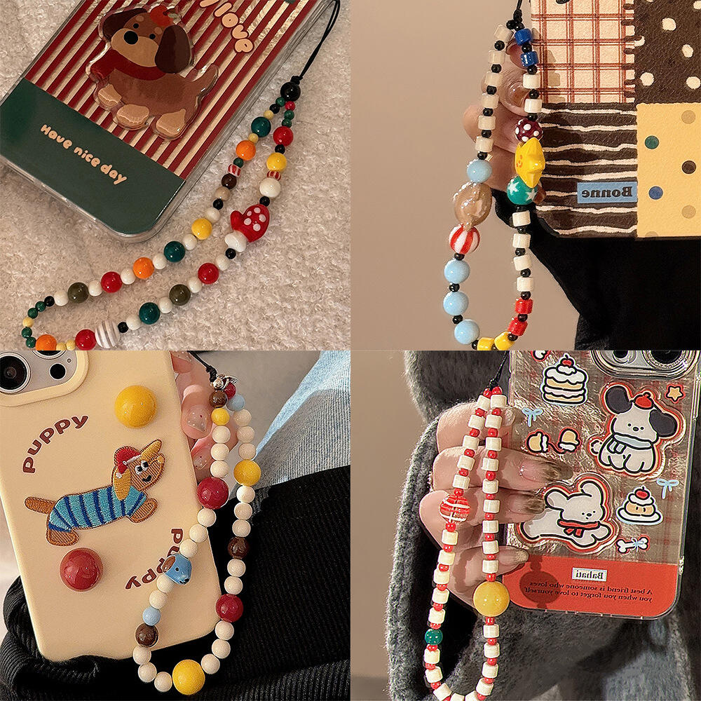 Mens Dog Tag Necklace - Niedlicher Hund Bär Käse Anhänger Handykette