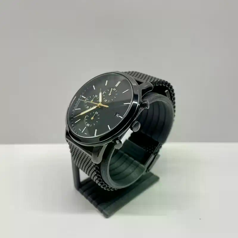 Jewelry Or Watches - Samt-Uhrenständer für 3 Uhren, eleganter Schmuck-Organizer,