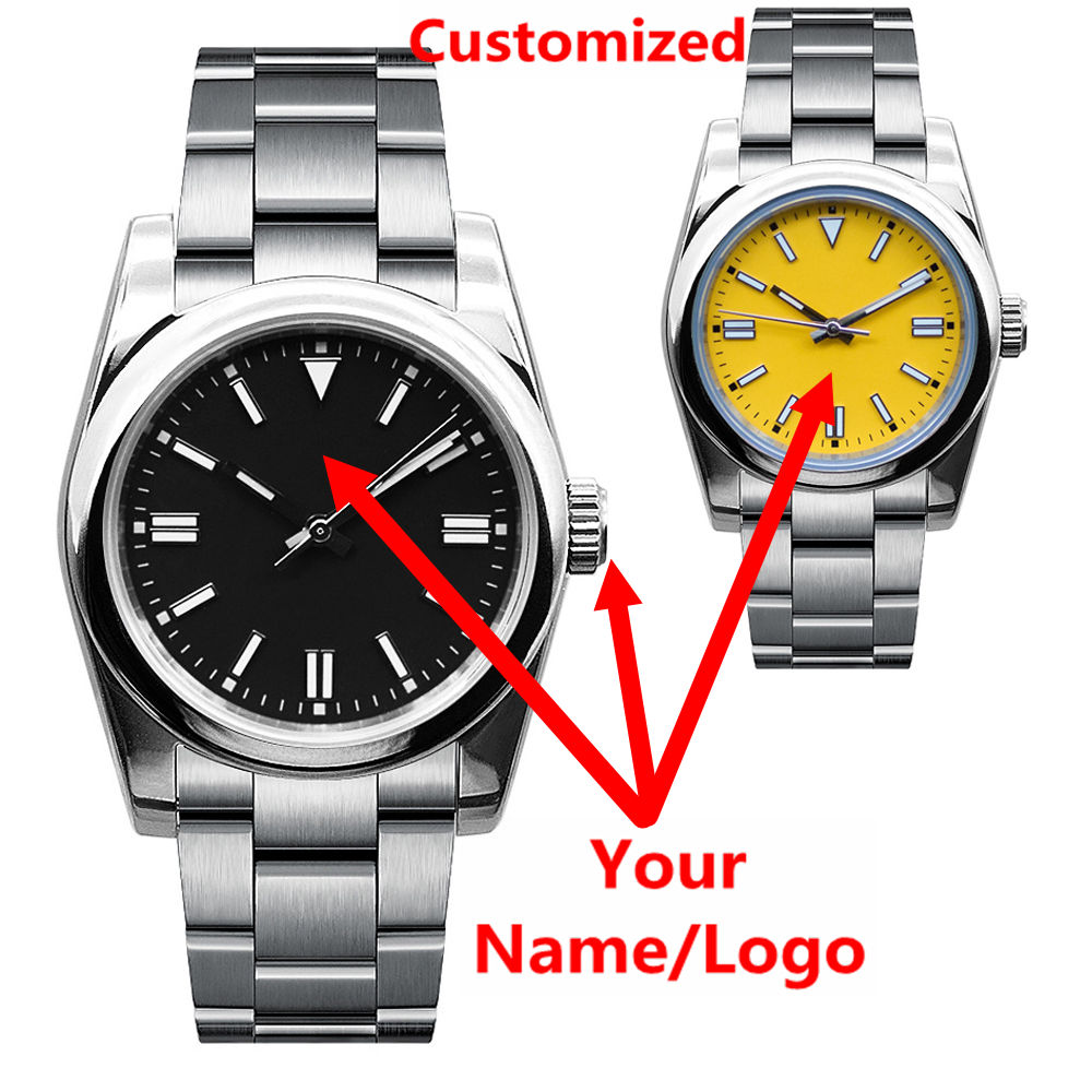 Jewelry And Watches - Herrenuhr mit individuellem Logo, Saphirglas, luxuriöse