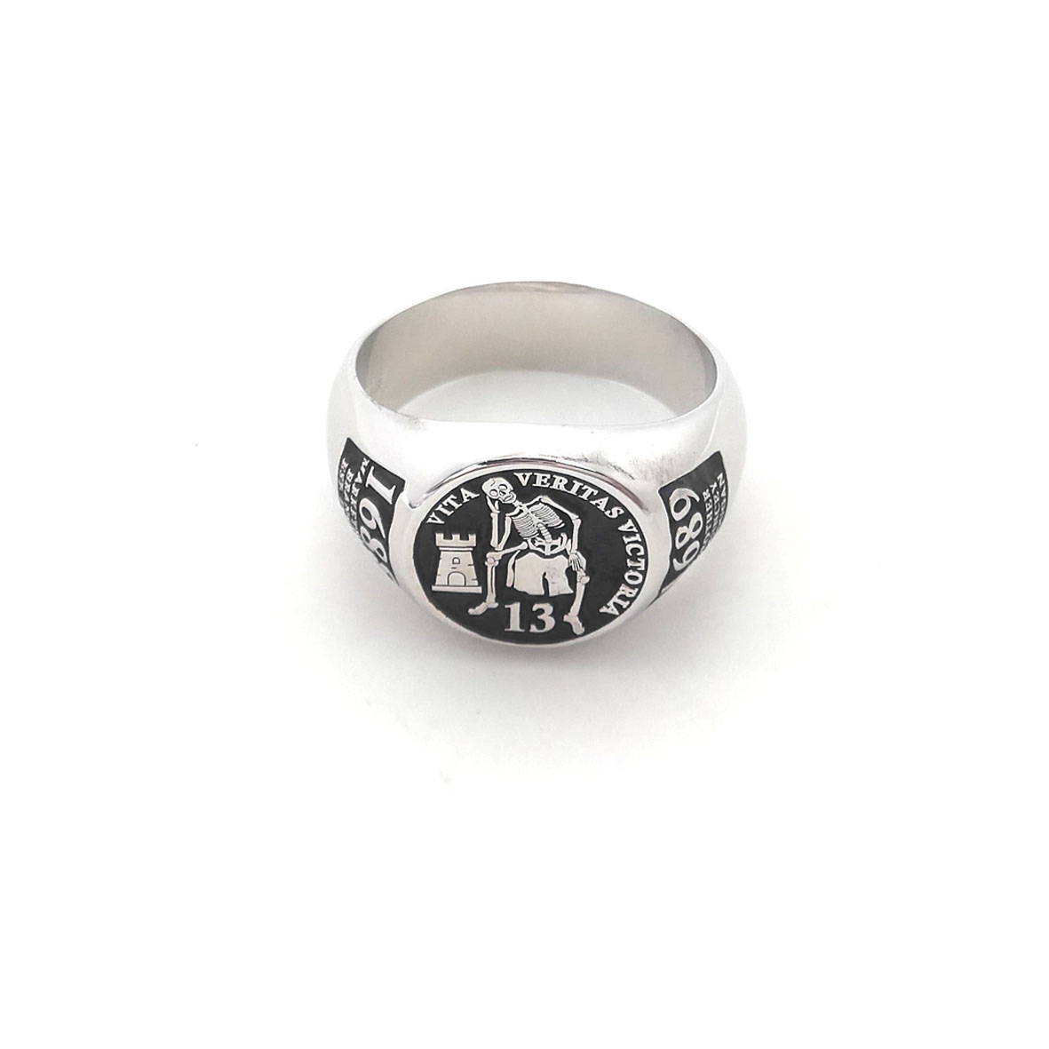 Benutzerdefinierte gravierte 1 – Mens Signet Ring Bewertung und Preis