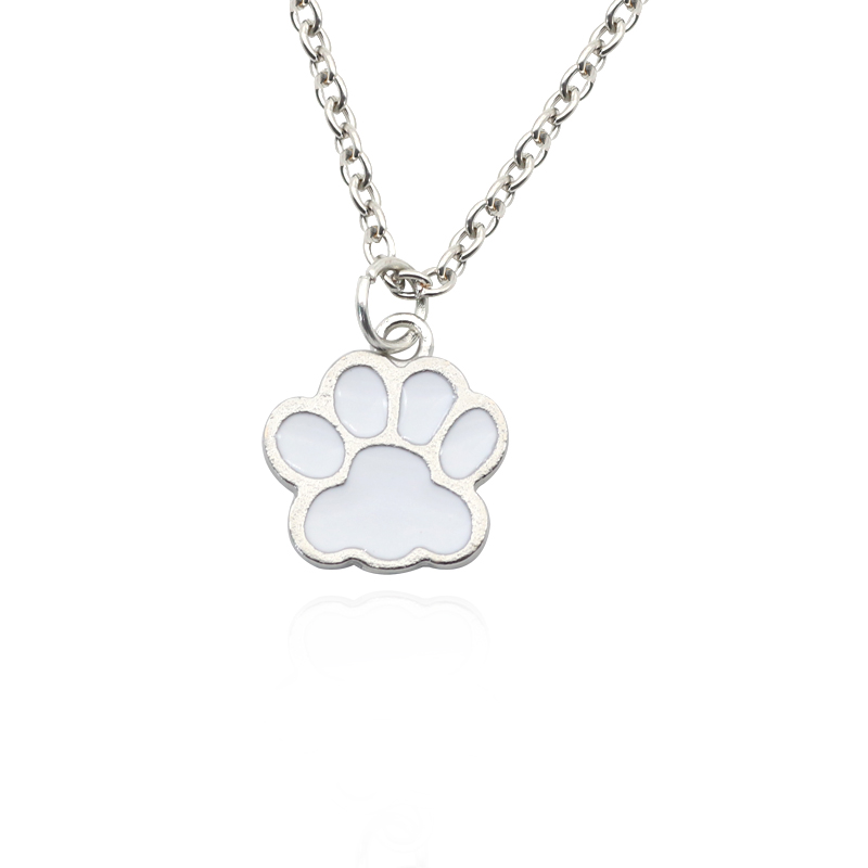 Mode Hund Pfote Katze Fußabdru – Mens Dog Tag Necklace Bewertung und Preis