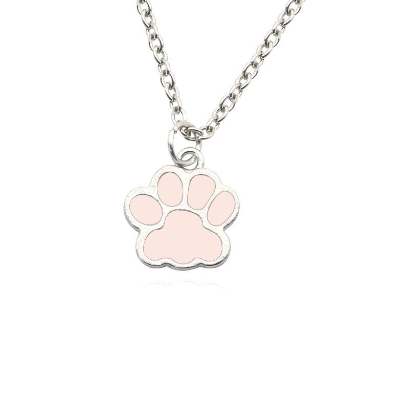 Mode Hund Pfote Katze Fußabdru – Mens Dog Tag Necklace Bewertung und Preis