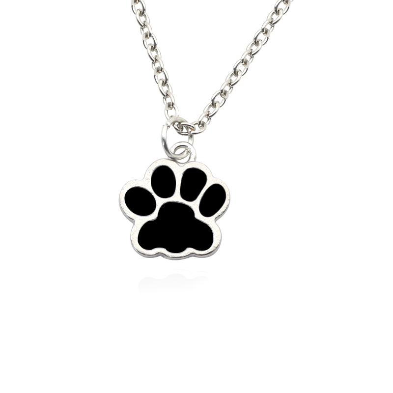 Mode Hund Pfote Katze Fußabdru – Mens Dog Tag Necklace Bewertung und Preis