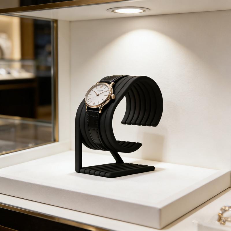 Samt-Uhrenständer für 3 Uhren, – Jewelry Or Watches Bewertung und Preis