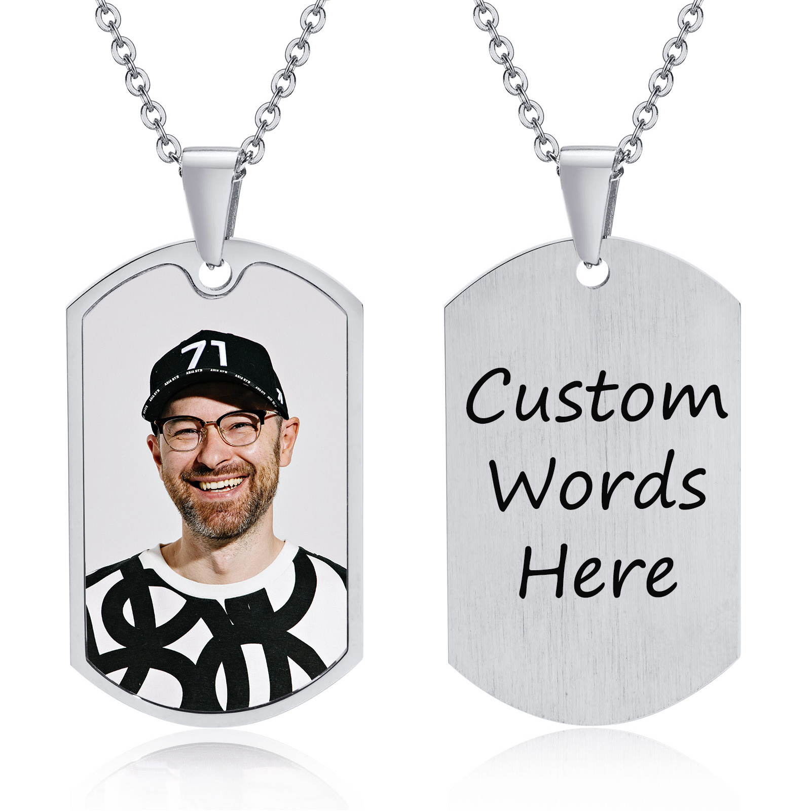 Vnox Kostenlose individuelle F – Mens Dog Tag Necklace Bewertung und Preis