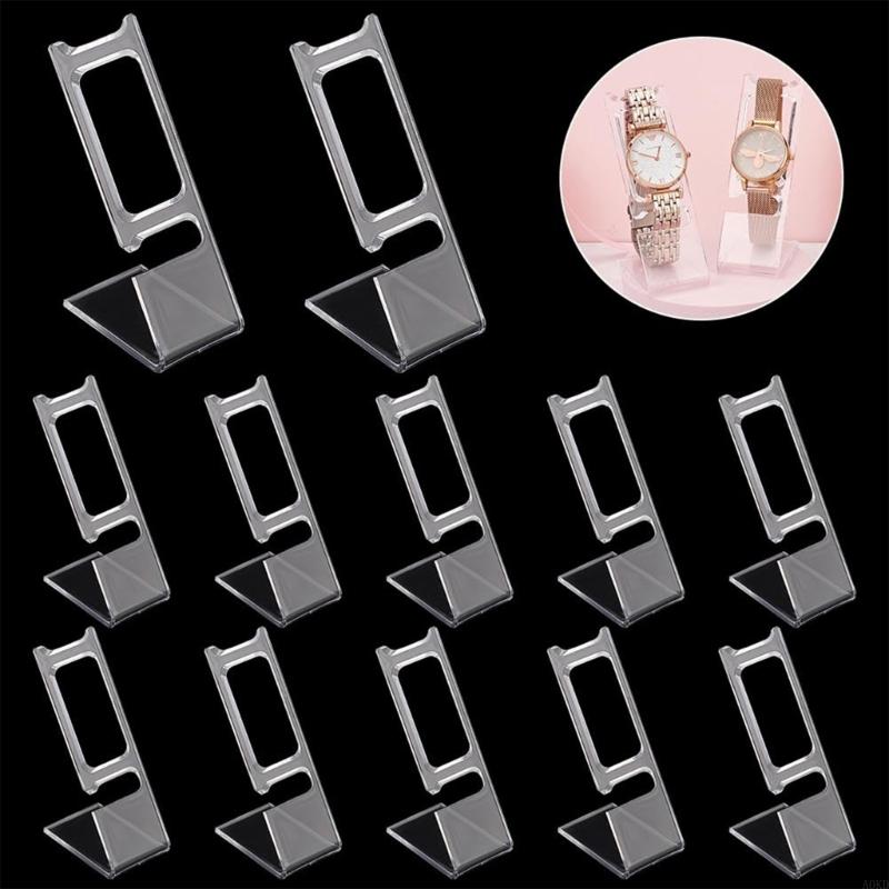 Einfacher klarer Acryl -Uhr -D – Jewelry Or Watches Bewertung und Preis