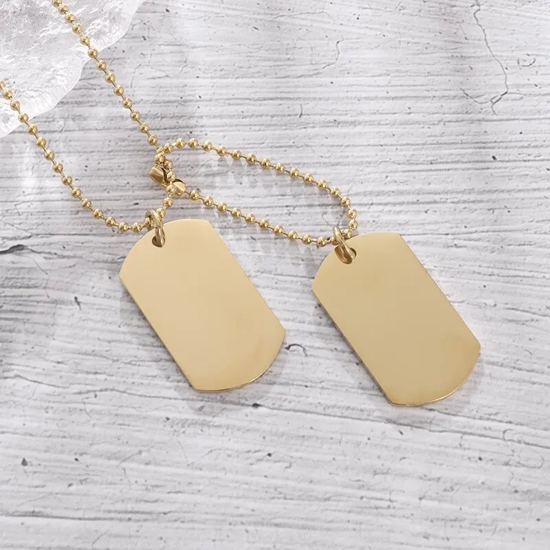 Einfache Edelstahl-Halskette m – Mens Dog Tag Necklace Bewertung und Preis