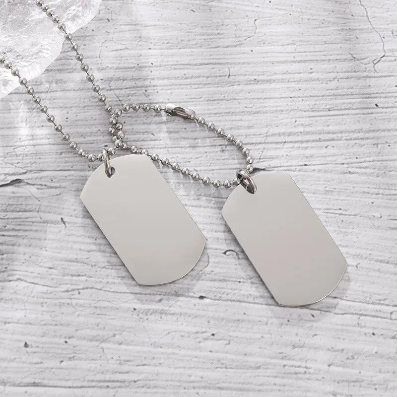 Einfache Edelstahl-Halskette m – Mens Dog Tag Necklace Bewertung und Preis