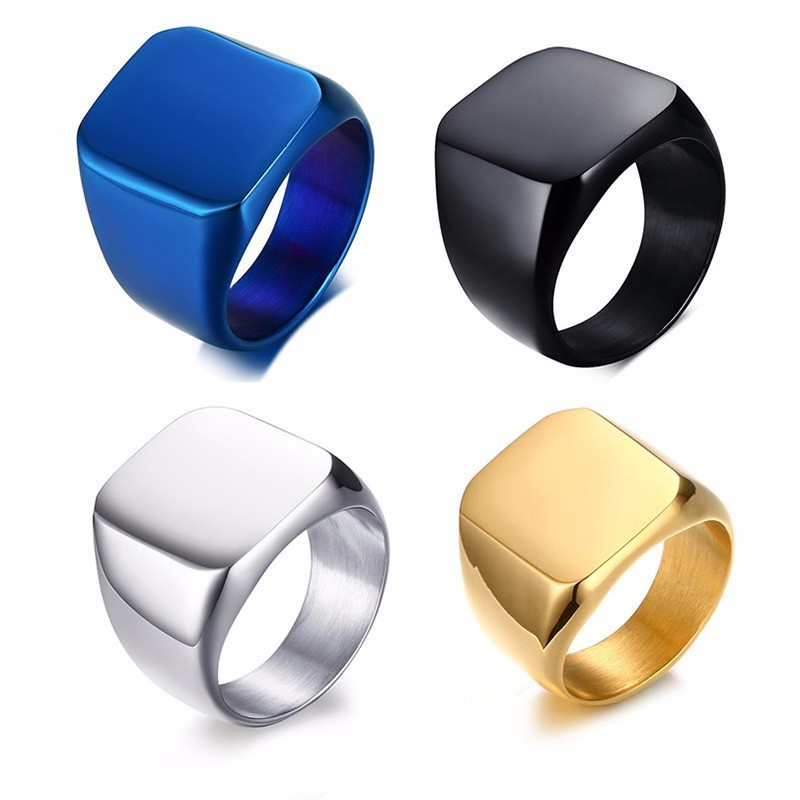 Vnox Freies Personalisierte St – Mens Signet Ring Bewertung und Preis