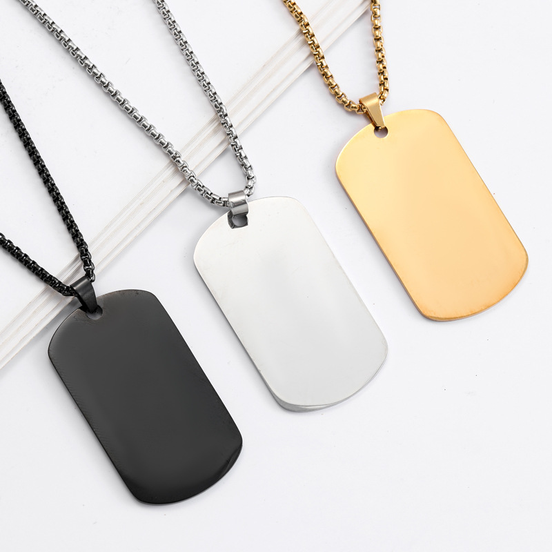HNSP Schlichte Edelstahl-Hunde – Mens Dog Tag Necklace Bewertung und Preis