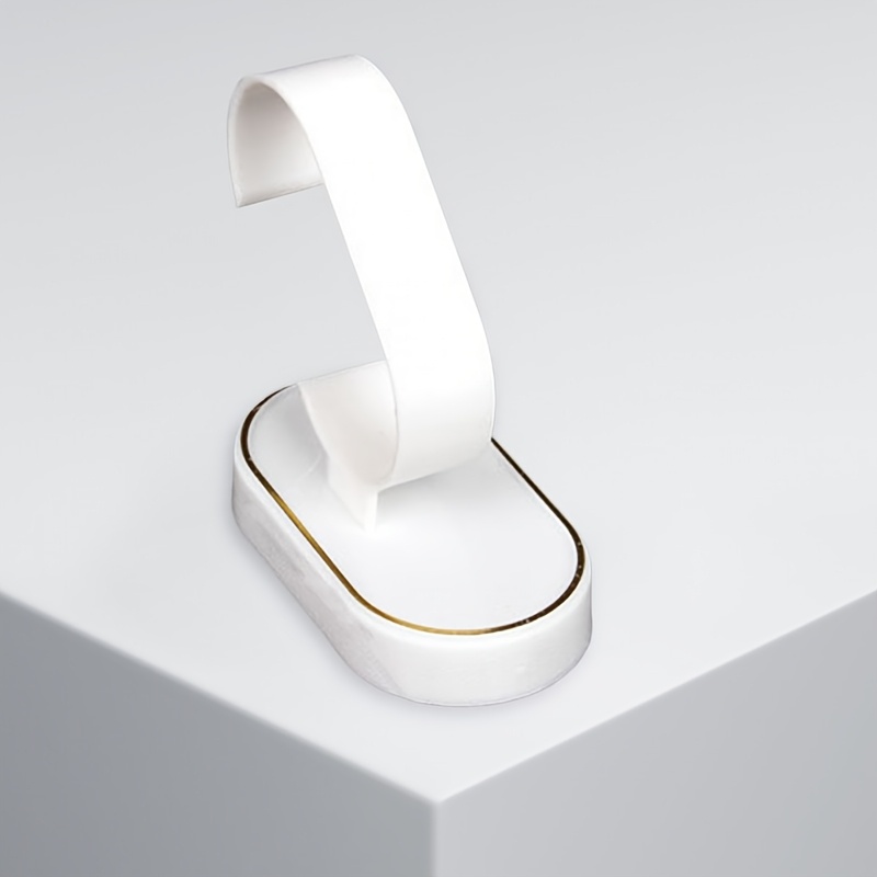 Uhrenständer, weißer Armbandst – Jewelry Or Watches Bewertung und Preis