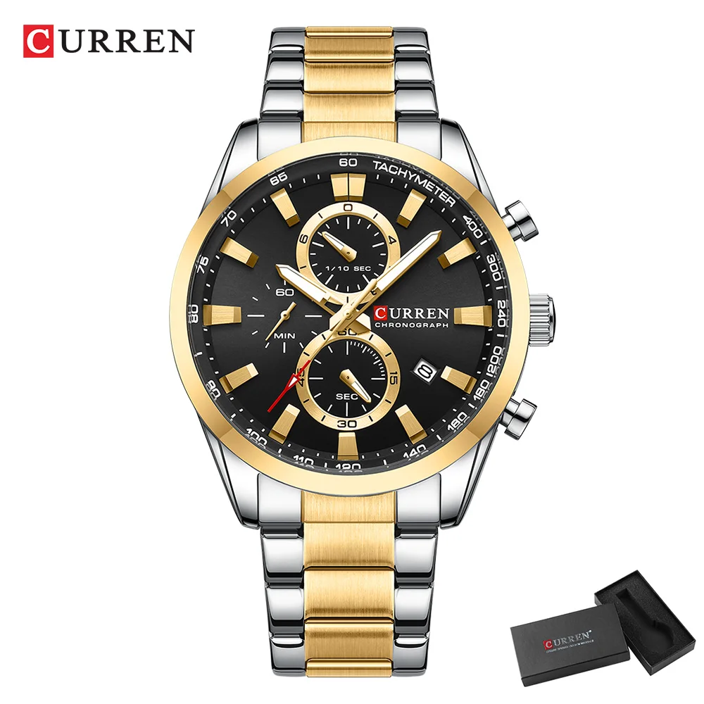 CURREN Casual Quarz Chrono Spo – Jewelry And Watches Bewertung und Preis
