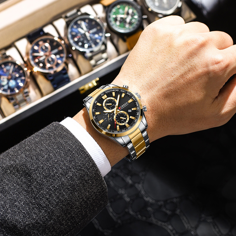 CURREN Casual Quarz Chrono Spo – Jewelry And Watches Bewertung und Preis
