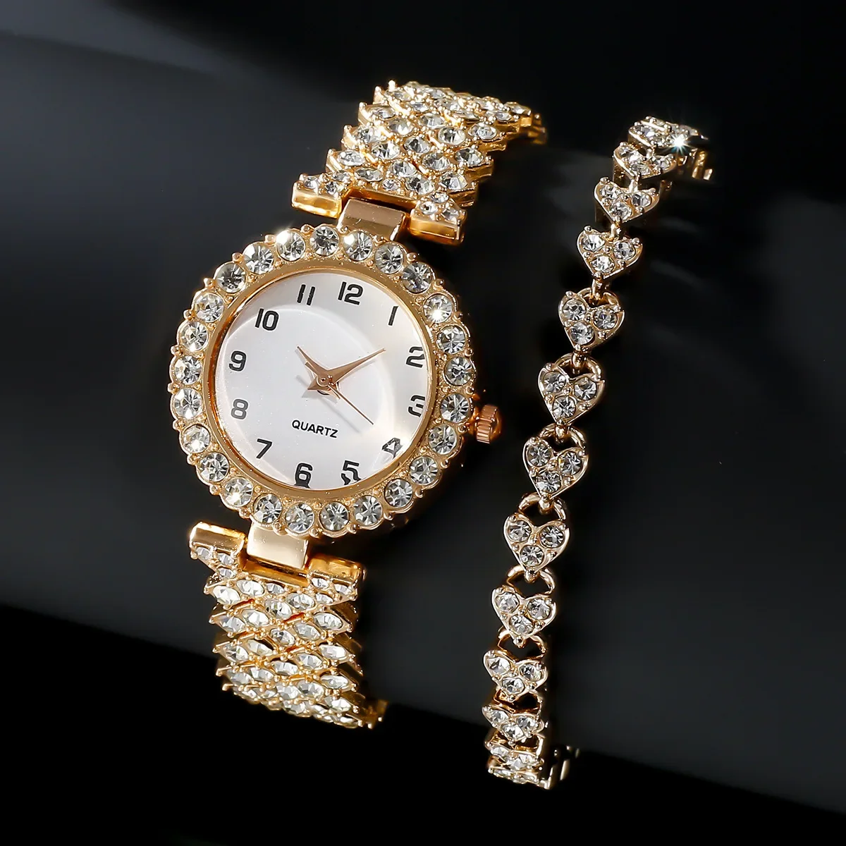 1 stücke/2 stücke Luxus Mode F – Jewelry Watches For Women Bewertung und Preis
