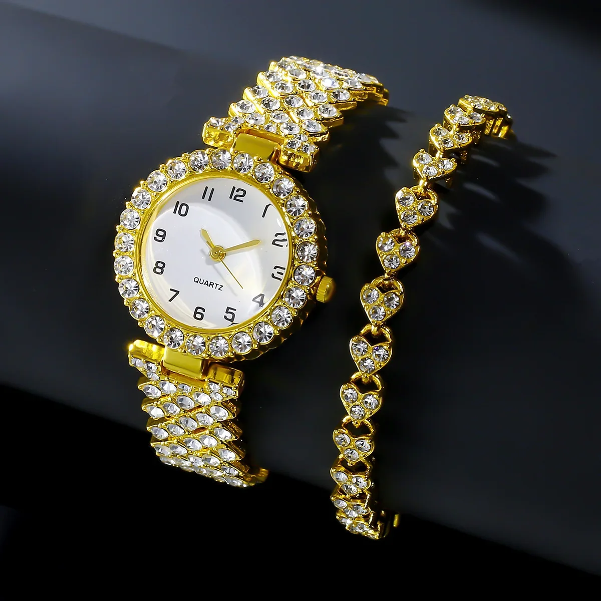 1 stücke/2 stücke Luxus Mode F – Jewelry Watches For Women Bewertung und Preis