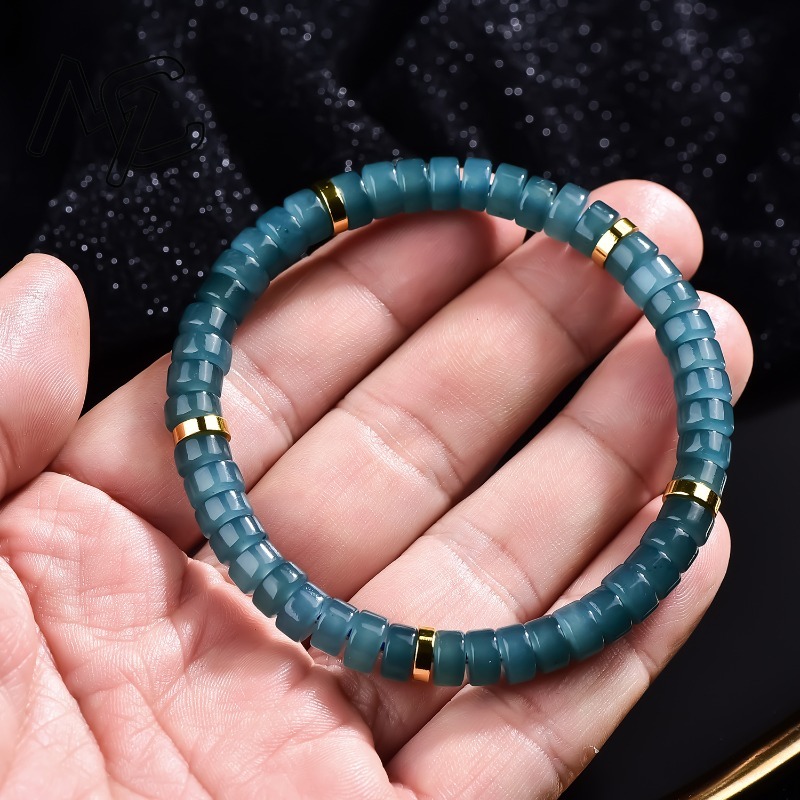 Natürliche Jadeit Blauwasser A – Charm Bracelet Beads Bewertung und Preis