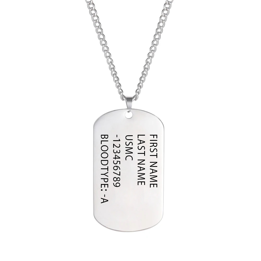 Militärische Armee Taktische p – Mens Dog Tag Necklace Bewertung und Preis