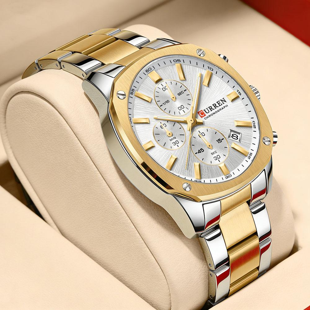 CURREN Moderne Herren-Sportuhr – Jewelry And Watches Bewertung und Preis