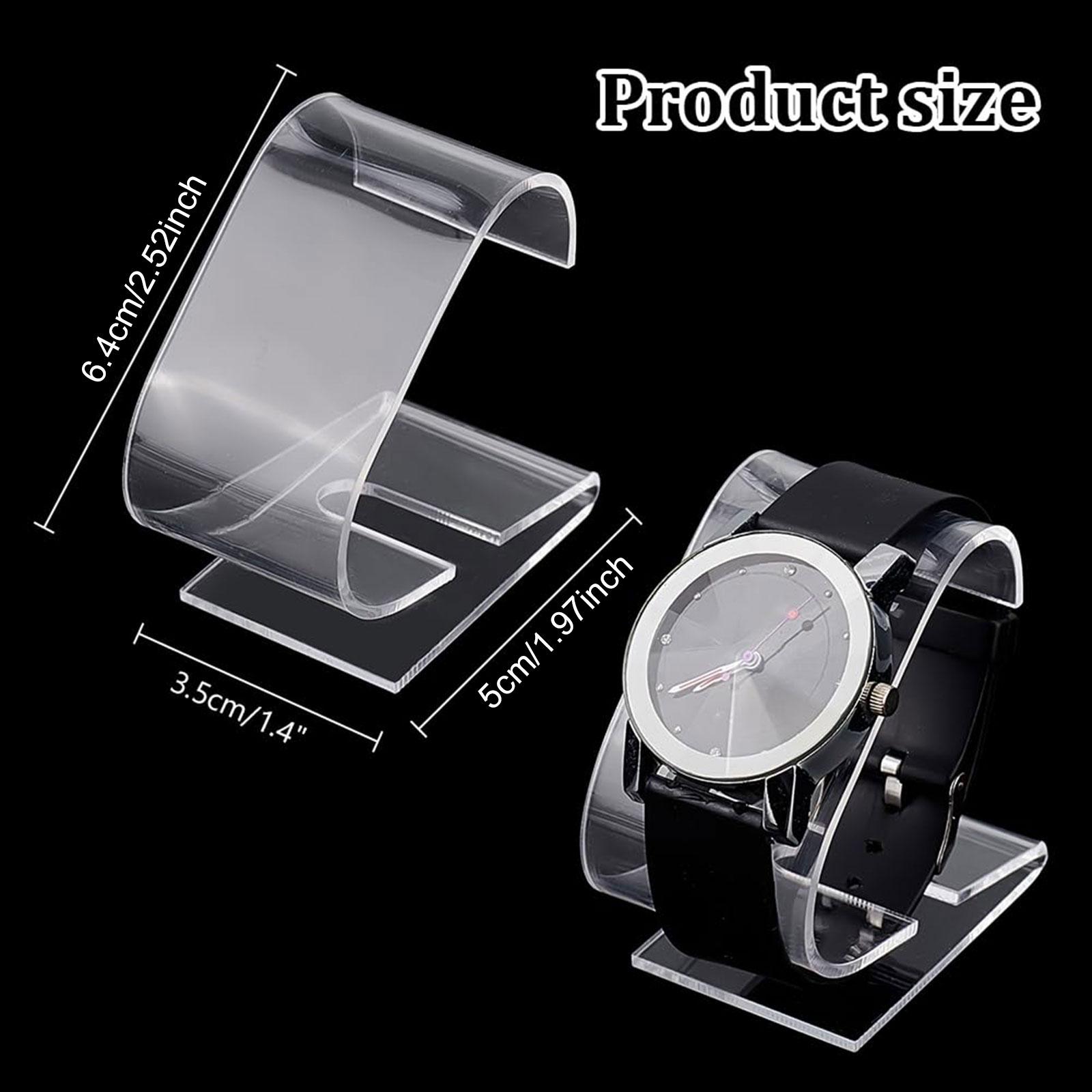Uhrenständer aus Acryl, transp – Jewelry Or Watches Bewertung und Preis