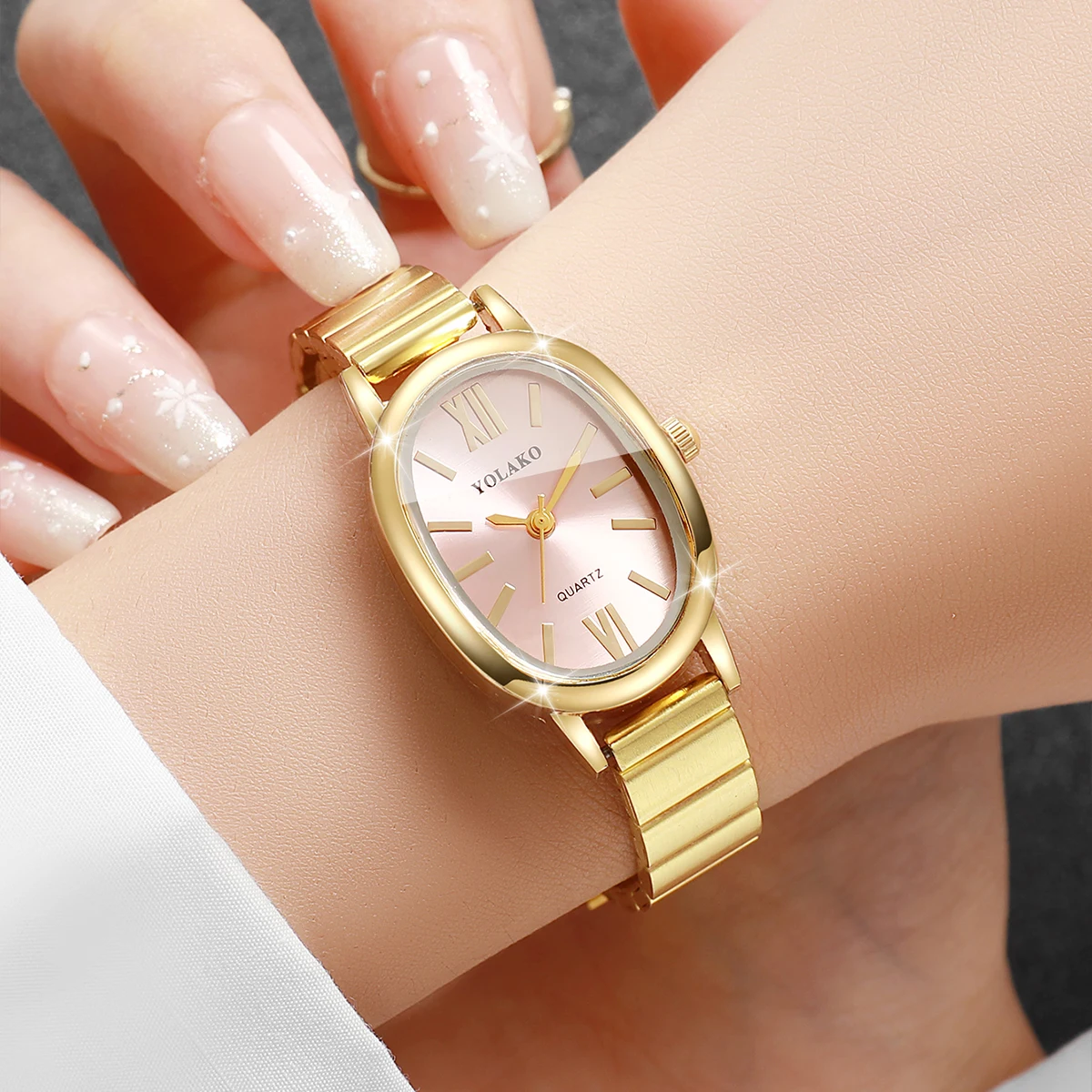 Elegante Damenuhr mit rosa Zif – Jewelry Watches For Women Bewertung und Preis