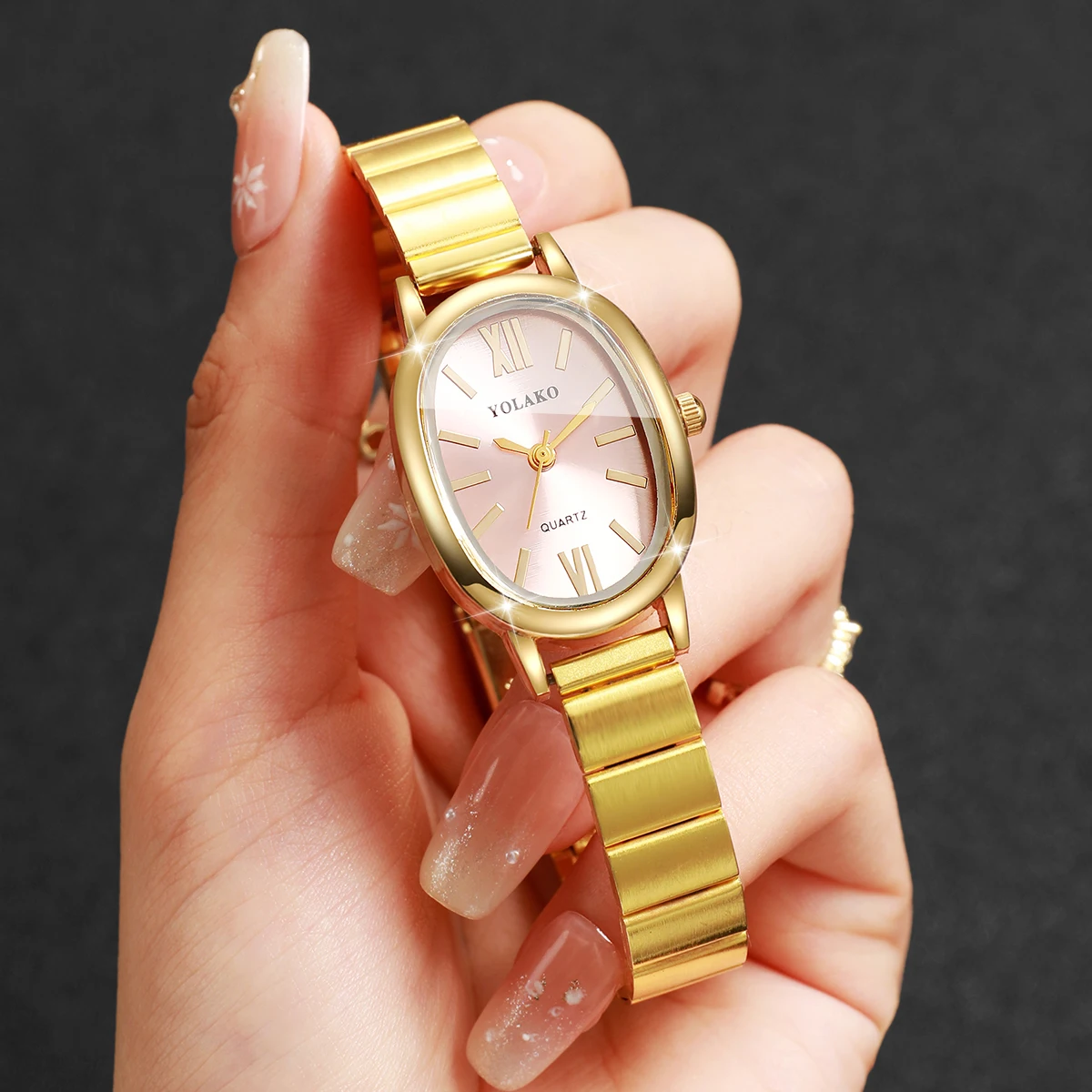 Elegante Damenuhr mit rosa Zif – Jewelry Watches For Women Bewertung und Preis