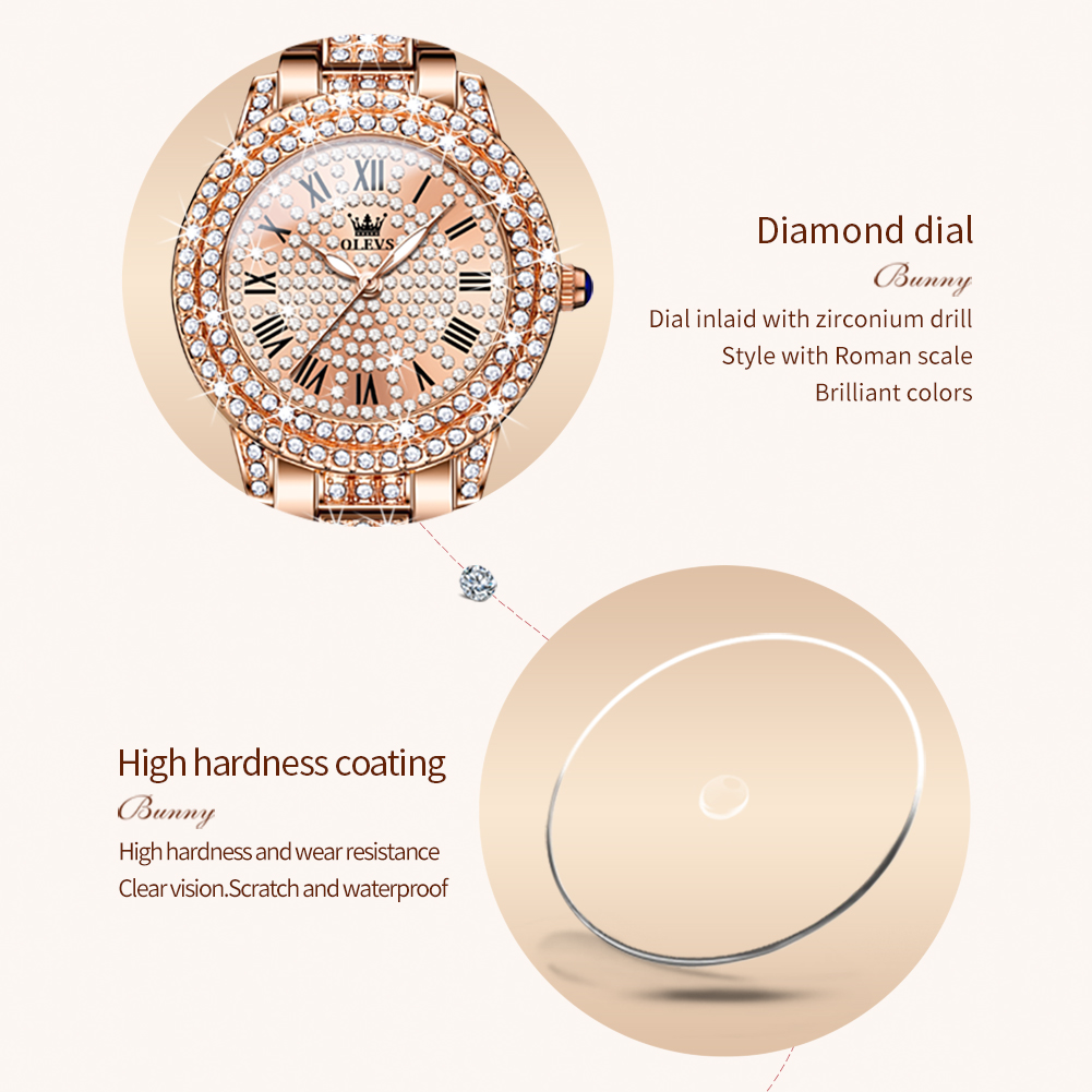 OLEVS 9943, luxuriöse Original – Jewelry Watches For Women Bewertung und Preis