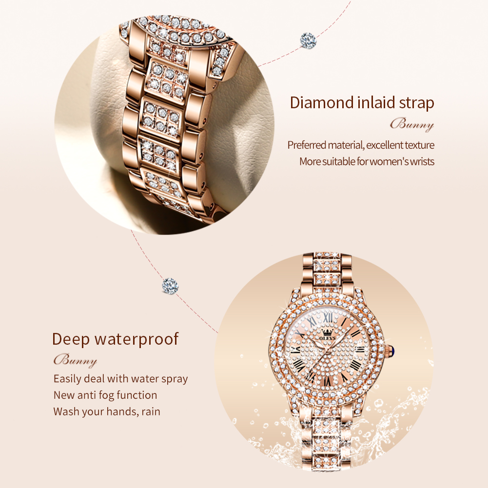 OLEVS 9943, luxuriöse Original – Jewelry Watches For Women Bewertung und Preis