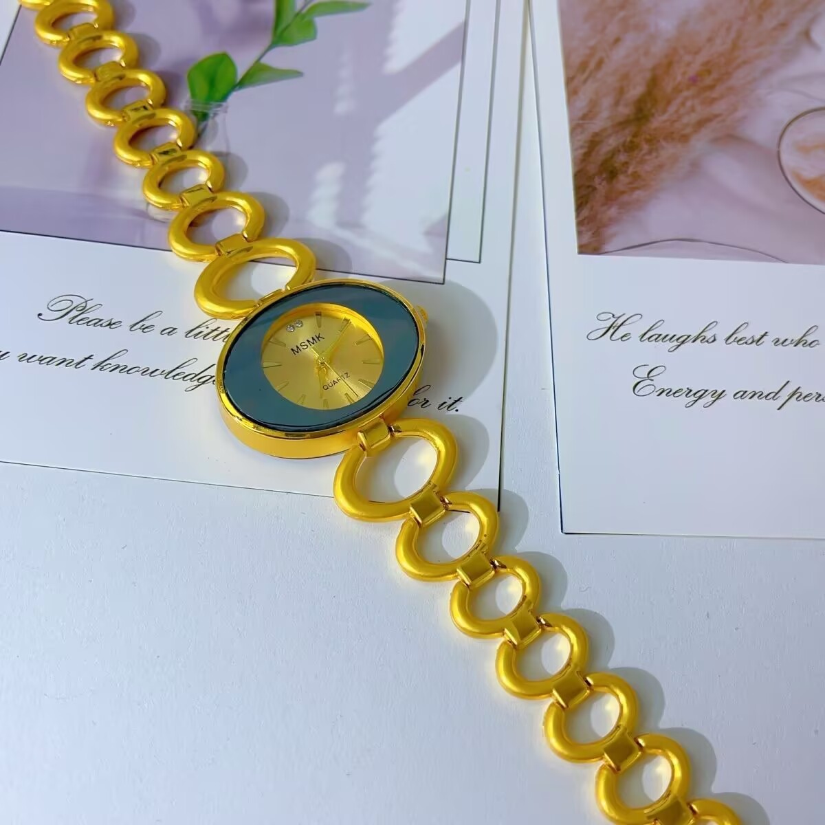 Neue amerikanische 24K vergold – Jewelry And Watches Bewertung und Preis