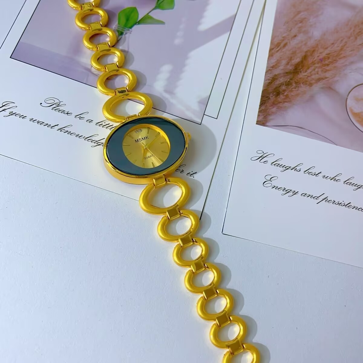 Neue amerikanische 24K vergold – Jewelry And Watches Bewertung und Preis